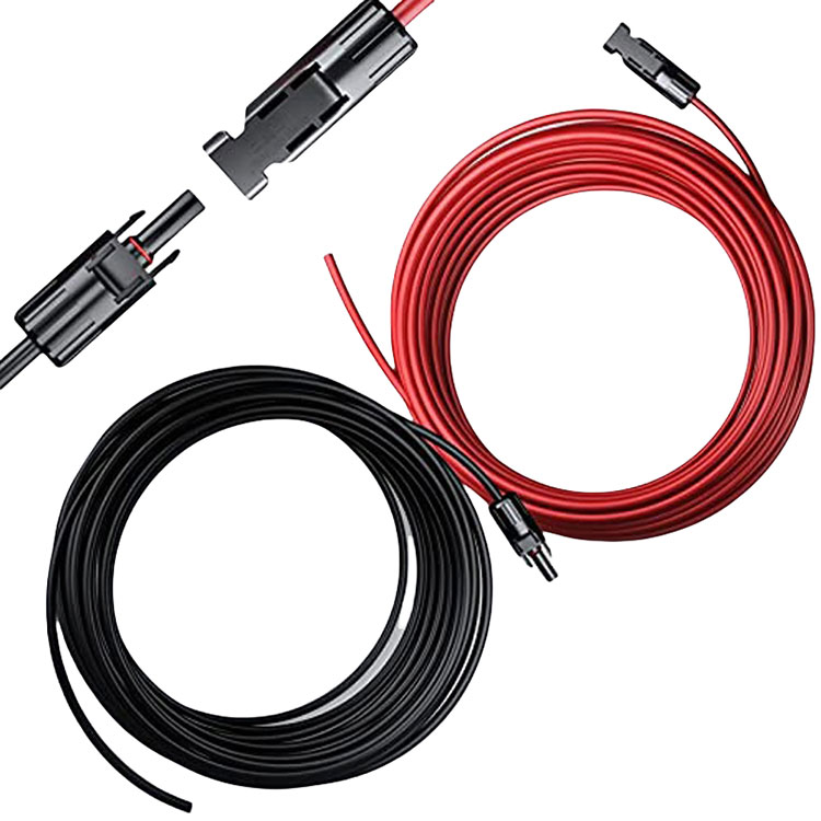 ਟਿਨਡ ਆਕਸੀਜਨ-ਮੁਕਤ ਕਾਪਰ 12AWG ਸੋਲਰ ਐਕਸਟੈਂਸ਼ਨ ਕੇਬਲ